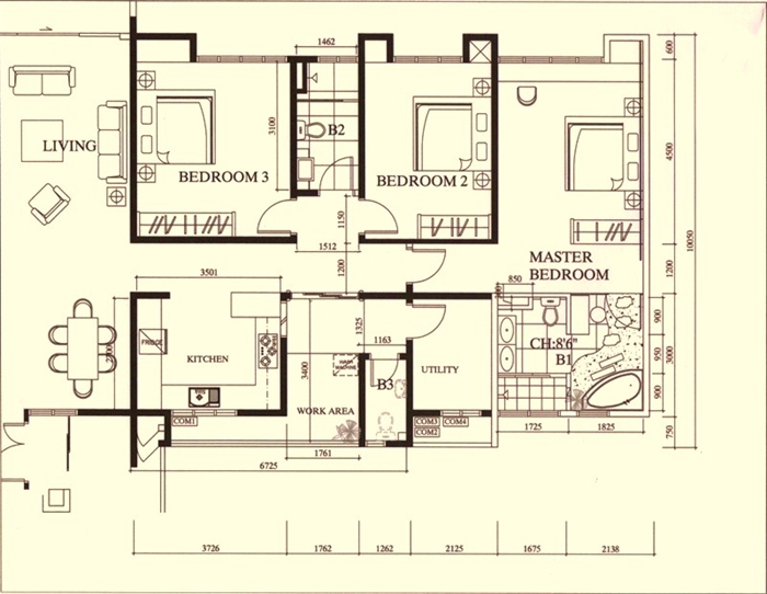 9 Bukit Utama Condo Floor Plan / Condominium For Rent At 9